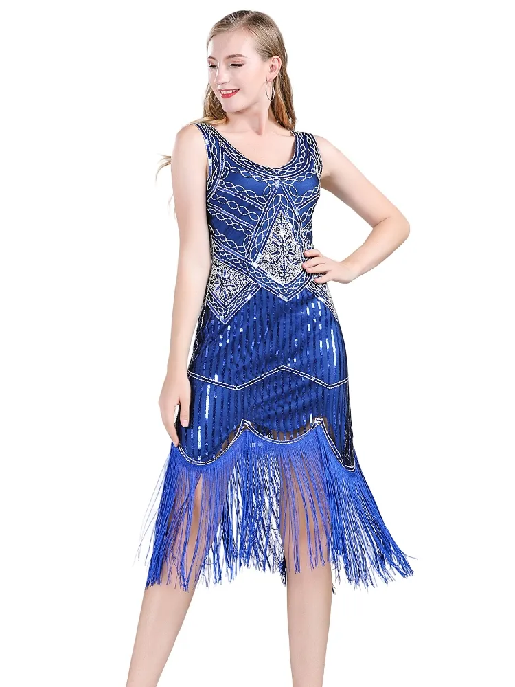 S7f6d885adda240b1a070541abfb8bffcH Charleston-Kleid mit Pailletten